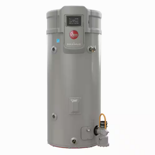 Rheem Maximus Super High Efficiency 50 Gal. Tall 12-Year 100,000 BTU Natural Gas Tank Water Heater