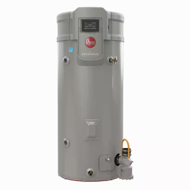 Rheem Maximus Super High Efficiency 50 gal. Tall 12-Year 100,000 BTU Liquid Propane Tank Water Heater