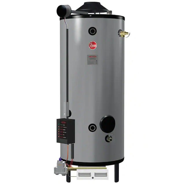 Rheem Universal Heavy Duty 91 Gal. 199.9K BTU Commercial Natural Gas Tank Water Heater