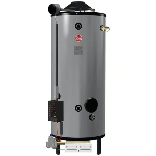 Rheem Commercial Universal Heavy Duty 75 Gal. 125K BTU ,Natural Gas Tank Water Heater,